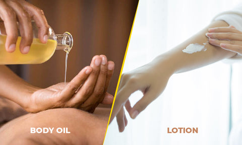Body Oil Vs Body Lotion: How They Work