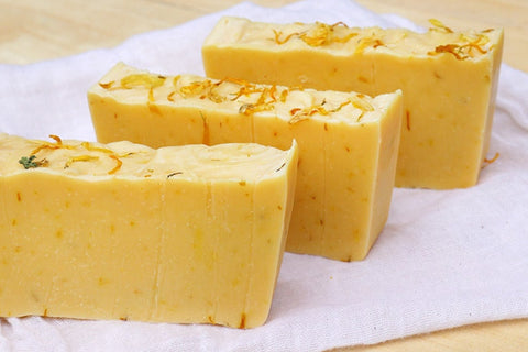 How does making my own soap help with eczema?