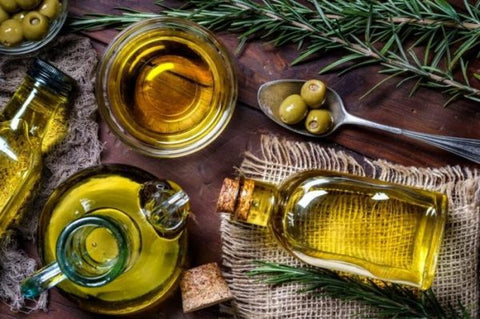 Olive Oil & castor oil for hair mask