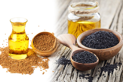 Fenugreek Oil and Black Seed Oil For Hair Growth