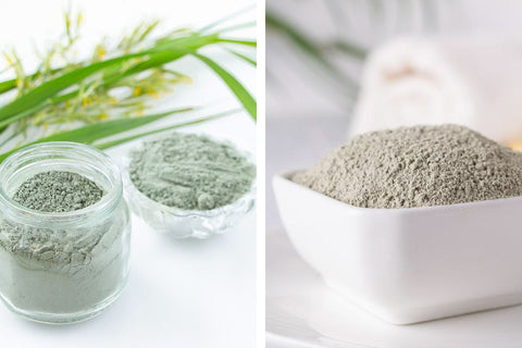 French Green Clay and Bentonite Clay for Skin and Hair Care – VedaOils