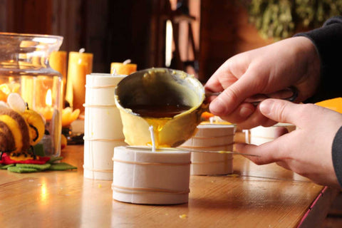 Beeswax Wax Candle Making, Natural Bee Wax Candles