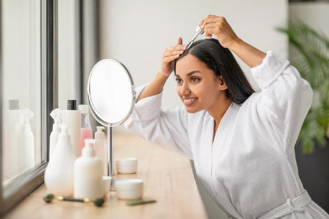 Dandruff-Free Hair with Cucumber Seed Oil