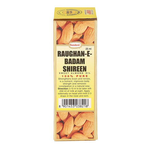 Hamdard Roghan Badam Shirin Sweet Almond Hair Oil