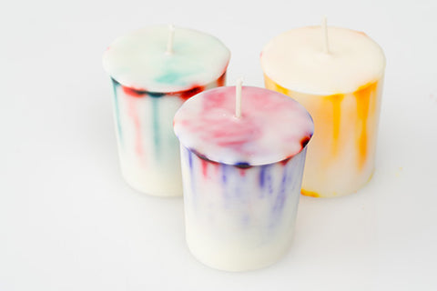 How To Make a Tie Dye Candle  Homemade DIY Tie Dye Candle – VedaOils