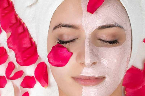 Homemade Rose Petal Powder Face Pack  DIY Rose Petal Powder Face Mask –  VedaOils