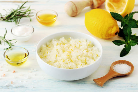 Lemon Salt Scrub Recipe