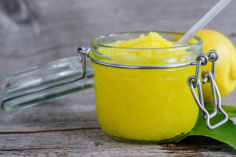 Lemon and Grapefruit Sugar Scrub