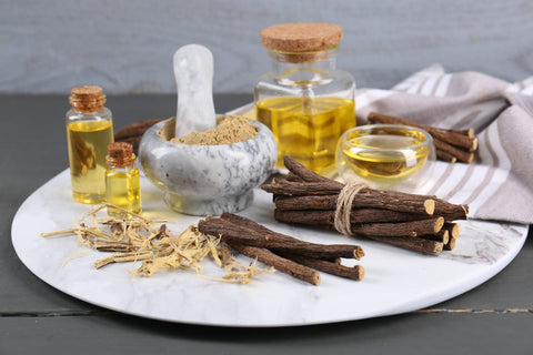Licorice root powder Herbal Remedies For Toothache