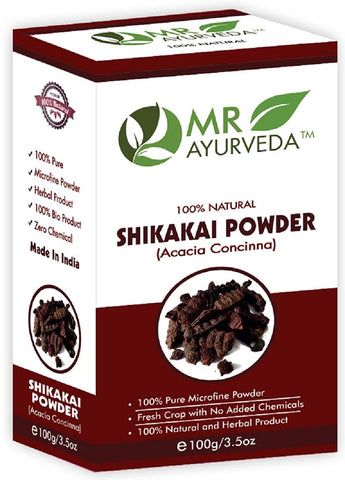 MR Ayurveda 100% Organic Shikakai Powder