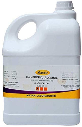 Maxxic Laboratories IPA Isopropyl Alcohol 99% 5 Ltrs