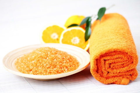 Orange Salt Scrub
