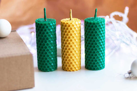 Beeswax Candle Making Kit - Natural DIY Candle Kit for Beginners (Adults &  Kids) Candle Rolling Kit with Beeswax Sheets & Decorations to Make Your Own  Candles in Saudi Arabia
