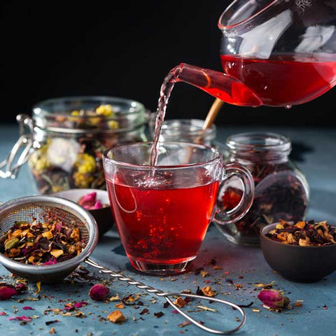 how to dry rose petals for tea