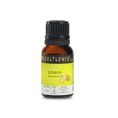 Soulflower Lemon Essential Oil