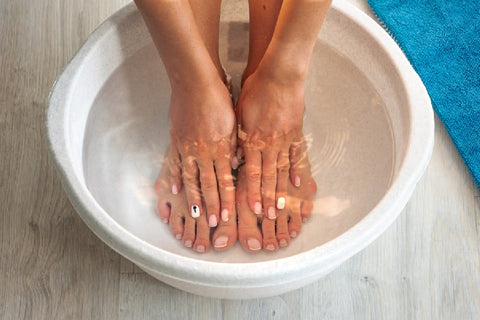 Foot Soak: Essential Oil Foot Bath