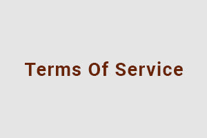 Terms Of Service