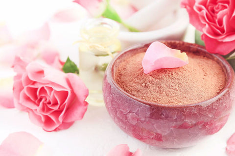 Organic Pink Rose Petal Powder Tea