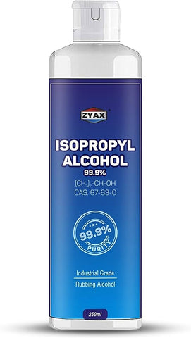 Zyax Isopropyl Alcohol 99.9% 250ml, IPA