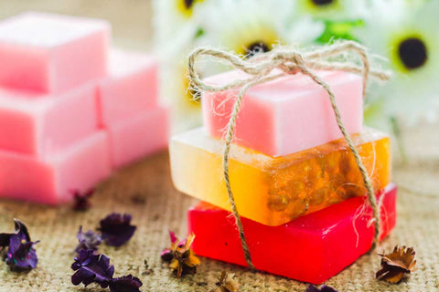 Mica Powder Soap Making - Flower Soaps With Natural Color Option