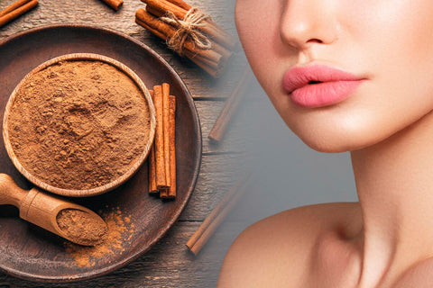 cinnamon powder for lip care