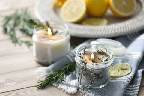 Bulk Soy Wax to Make Your Own Candles from Glass Containers