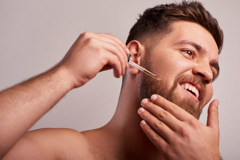 hemp oil treatment for beard dandruff