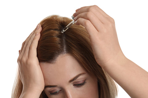 Scalp Massage With Argan Oil For Dandruff