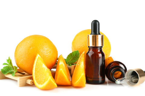 orange essential oil for hair