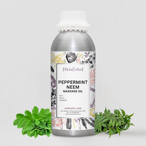 Peppermint & Neem Massage Oil