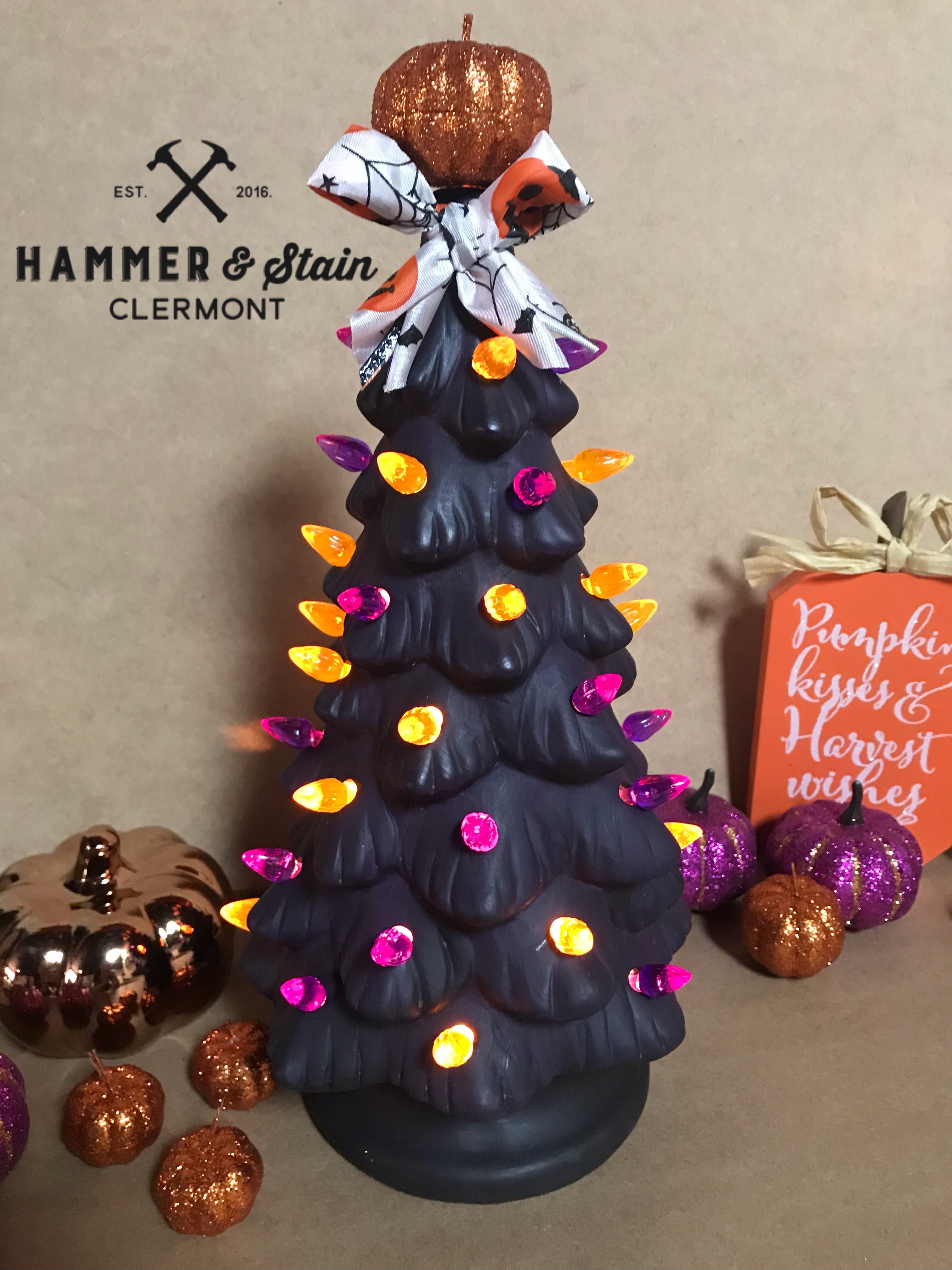 Halloween Ceramic Tree Gallery | Hammer & Stain