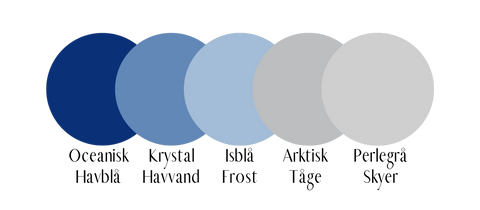 farvepallette med grå og blå toner