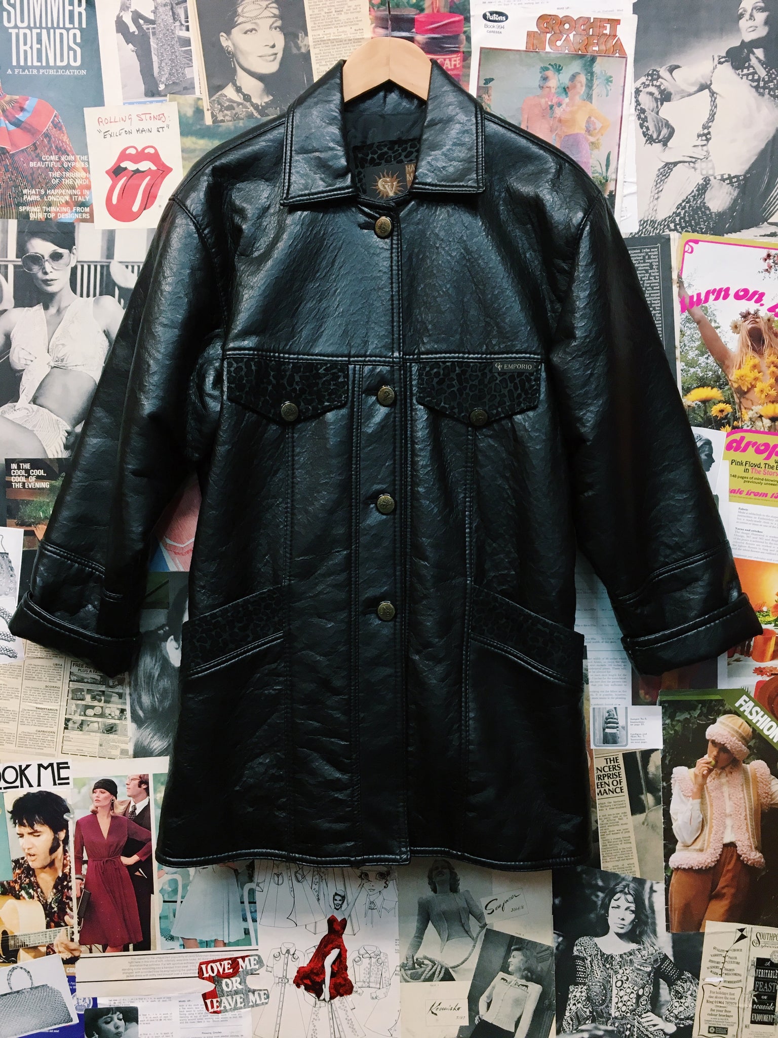 gv emporio leather jacket