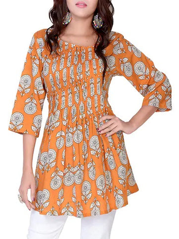 short frock kurti with jeans