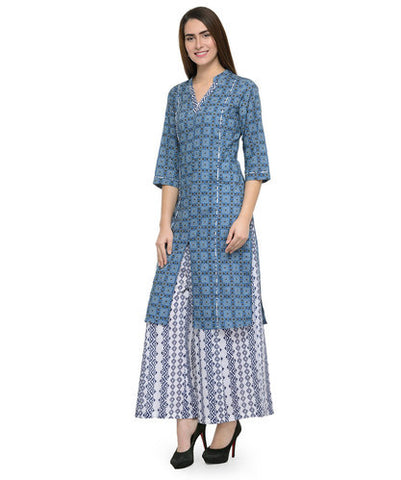 Best Designs Of Long Kurtis For Ladies In 21 Fashionmozo