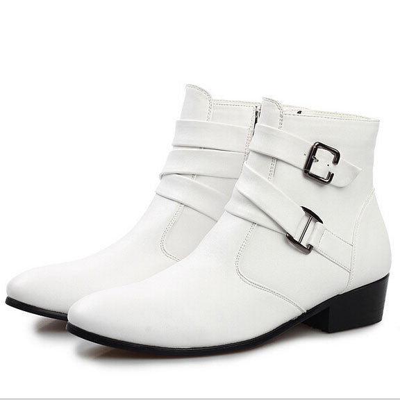 white suede boots mens
