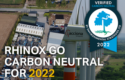 Rhinox Go Carbon Neutral for 2022