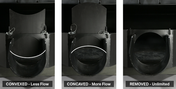 Rhinox Concrete Pouring Buckets - Adjustable Gate