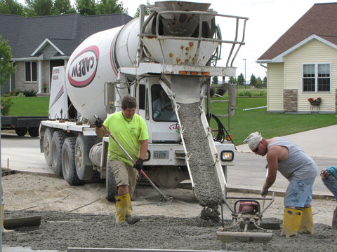 Concrete Truck with Chute