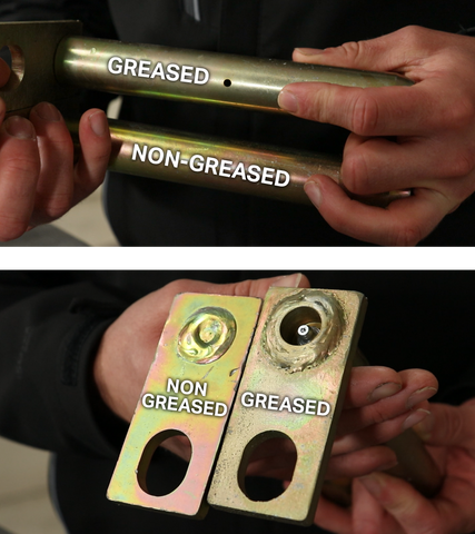 Greased VS Non Greased Pins