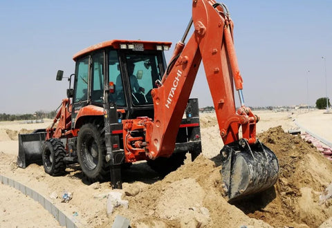 Hitachi BX100 Backhoe Loader