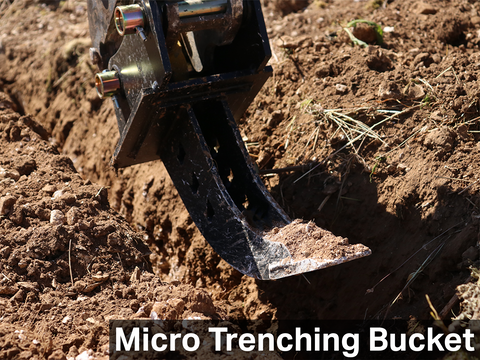 Rhinox Micro Trenching Bucket
