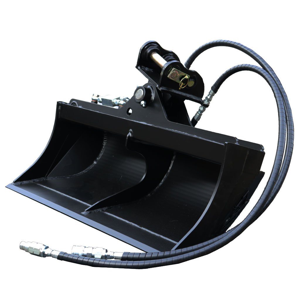 mini excavator tilt grading bucket