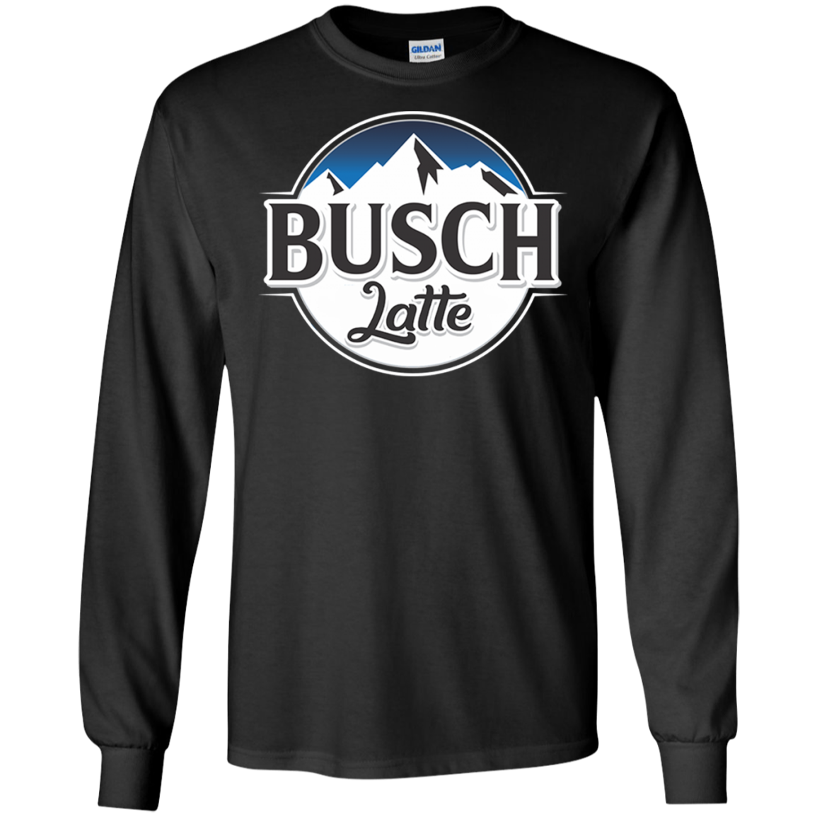 Busch Light Busch Latte Beer Shirt G240 Ls Ultra T-shirt