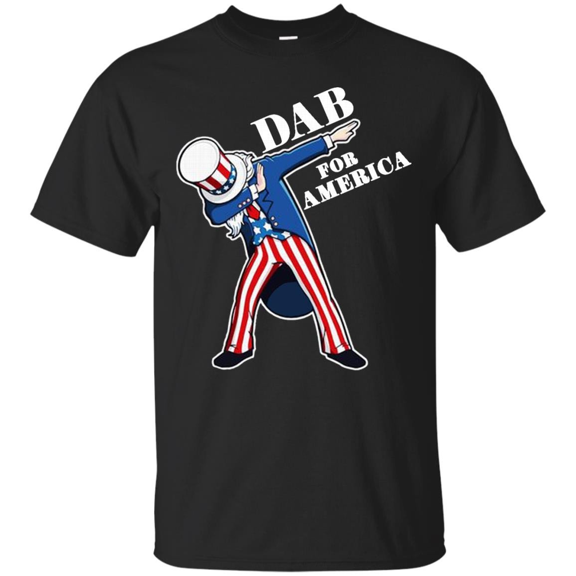 Patriotic Uncle Sam Dabbing T Shirt 4th Of July