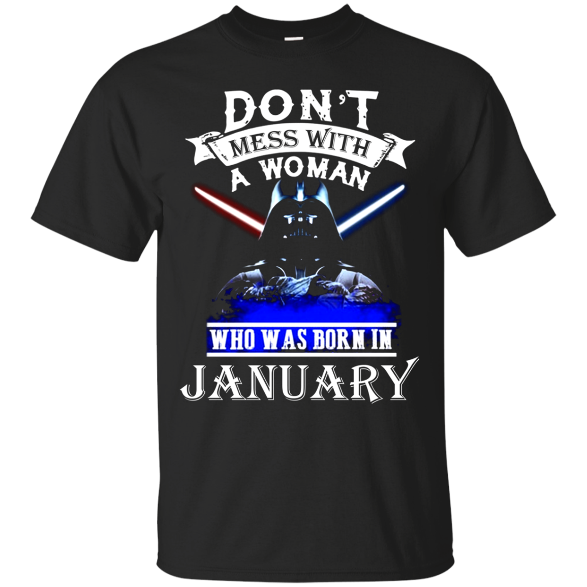 Woman Was Born In January T Shirt