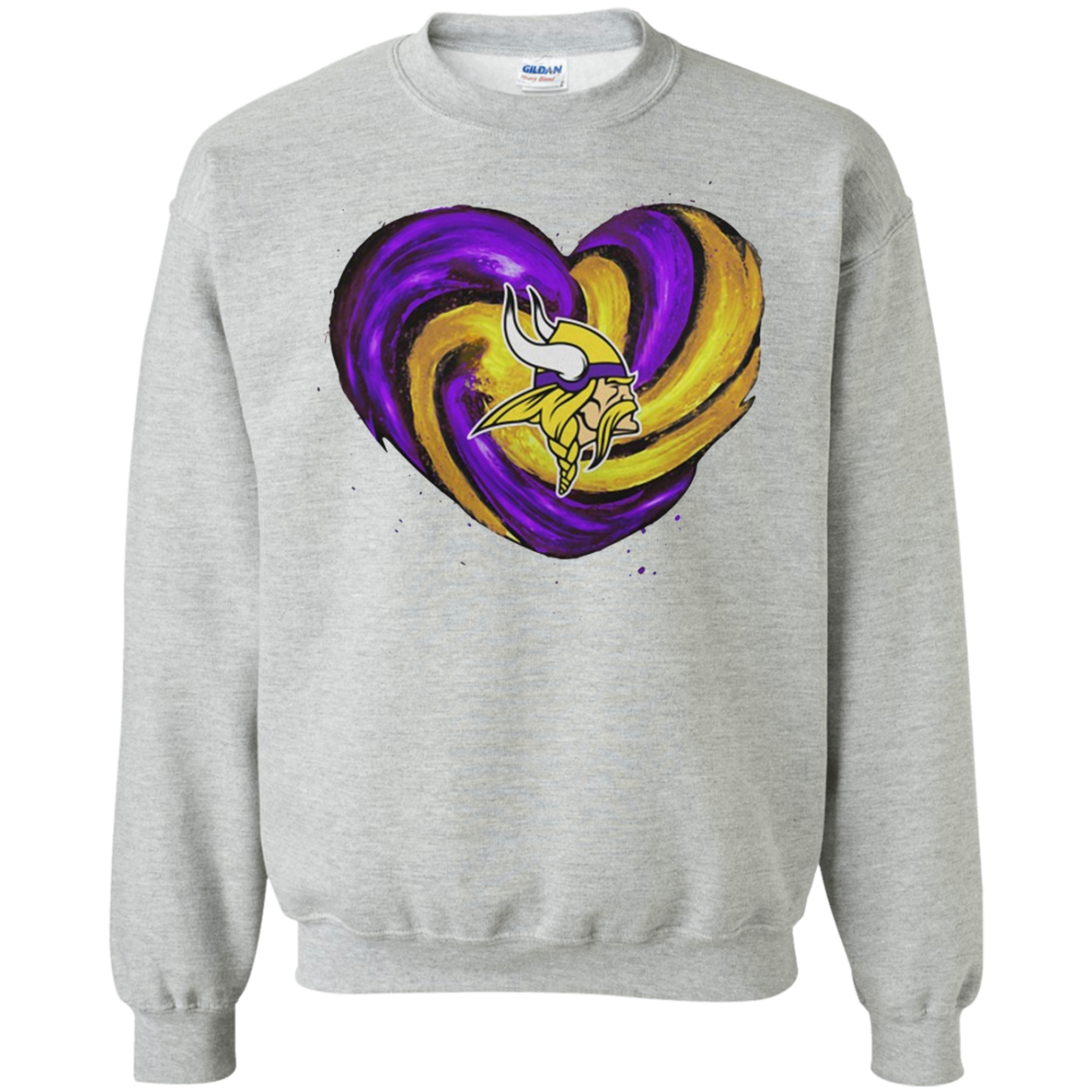 Hurricane Minnesota Vikings Heart Shirt