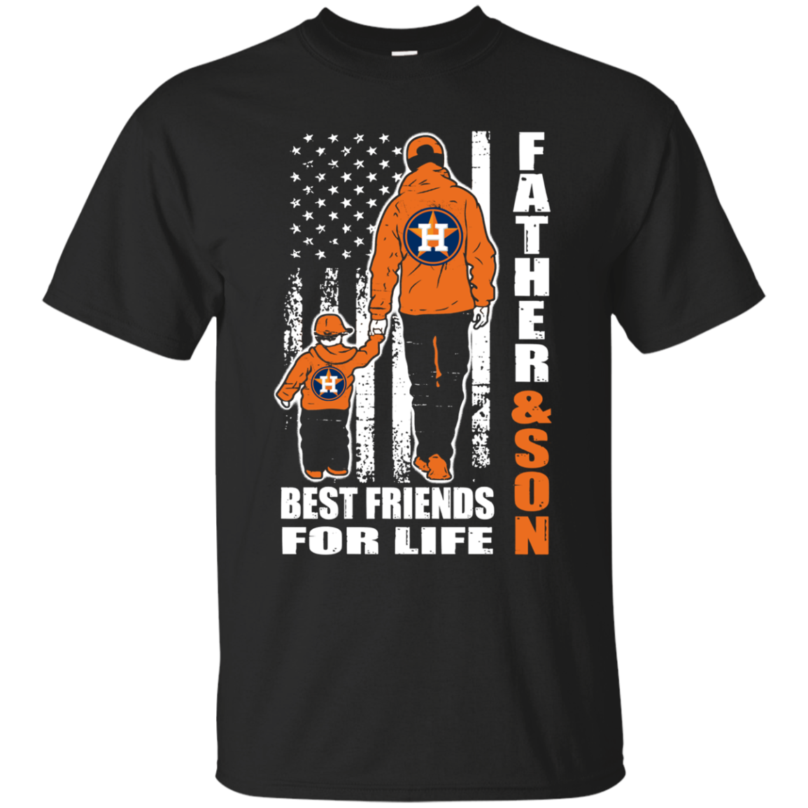 Father And Son Best Friends For Life Houston Astros T Shirt