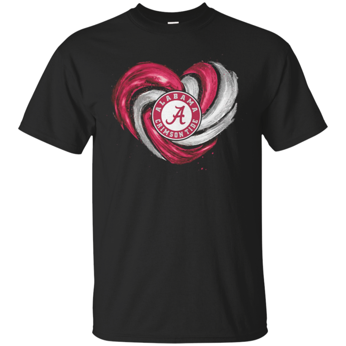 Alabama Crimson Tide Heart G200 Ultra T-shirt