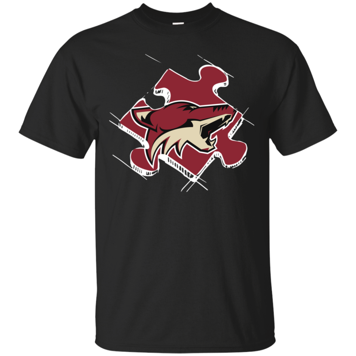 Phoenix Coyotes Autism Puzzle G200 Ultra T-shirt